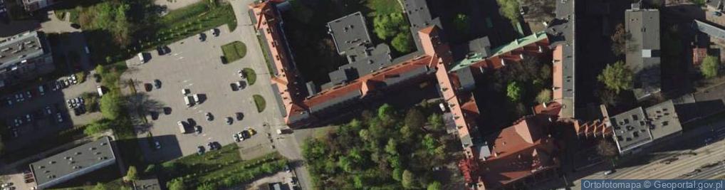 Zdjęcie satelitarne Dolnośląskie Centrum Chorób Płuc i Gruźlicy