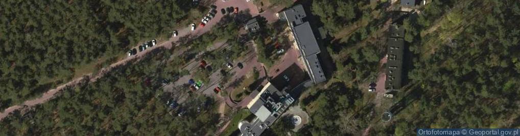 Zdjęcie satelitarne Europejskie Centrum Zdrowia Otwock