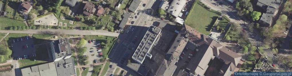 Zdjęcie satelitarne Okręgowy Szpital Kolejowy