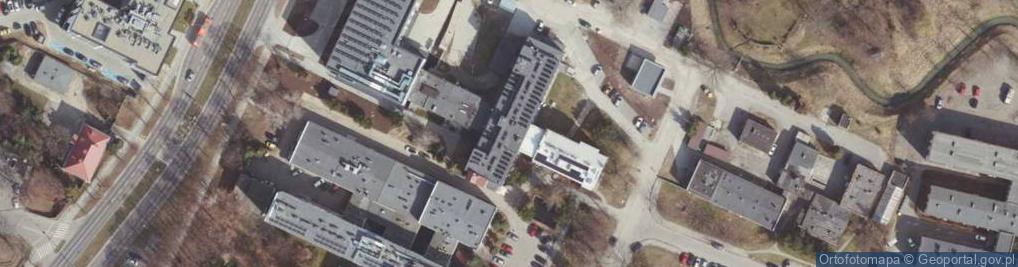Zdjęcie satelitarne Podkarpackie Centrum Chorób Płuc