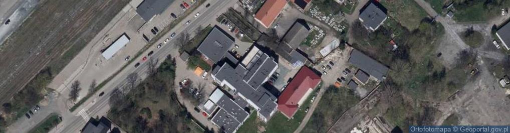 Zdjęcie satelitarne Powiatowe Centrum Zdrowia NZOZ Szpital Powiatowy