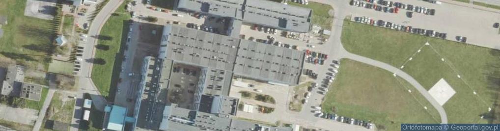 Zdjęcie satelitarne Powiatowy Zakład Opieki Zdrowotnej w Starachowicach