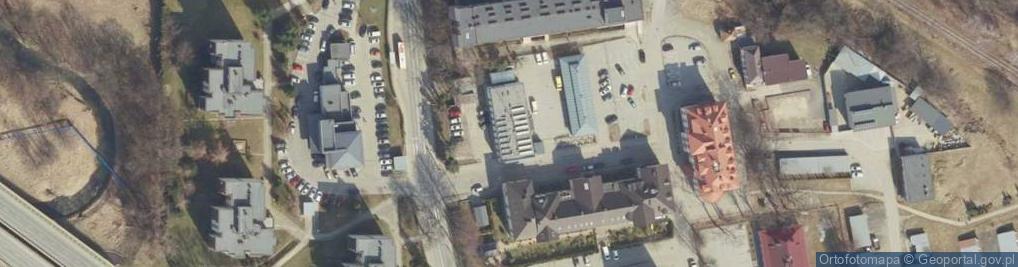 Zdjęcie satelitarne Samodzielne Publiczne Pogotowie Ratunkowe w Krośnie