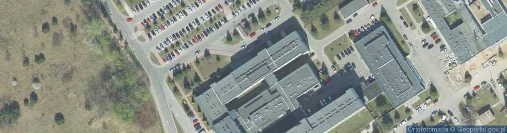 Zdjęcie satelitarne Samodzielny Publiczny Zakład Opieki Zdrowotnej w Hajnówce
