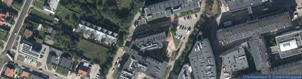 Zdjęcie satelitarne ŚCP - I Oddział Chorób Dziecięcych