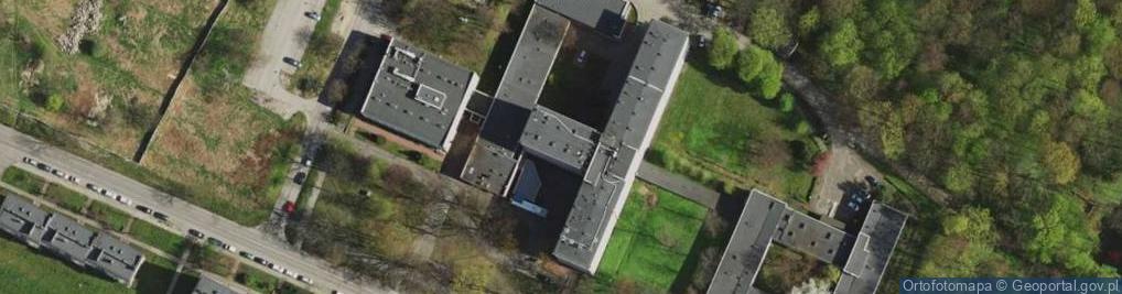 Zdjęcie satelitarne Sosnowiecki Szpital Miejski