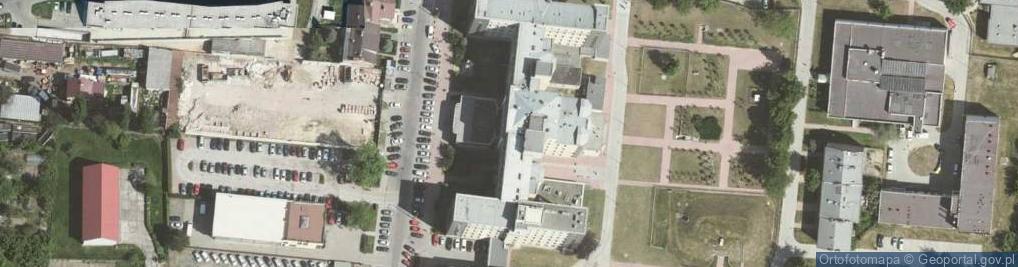 Zdjęcie satelitarne Specjalistyczny Szpital Miejski im. Gabriela Narutowicza