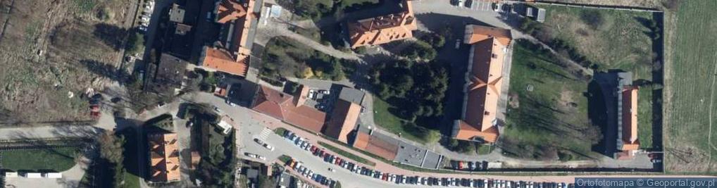 Zdjęcie satelitarne SPZOZ w Kłodzku