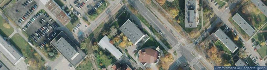 Zdjęcie satelitarne Szpital Chorób Wewnętrznych