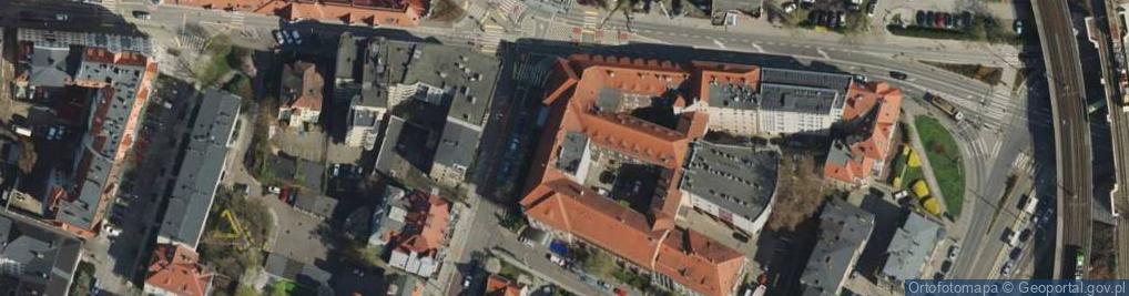 Zdjęcie satelitarne Szpital Miejski im.F. Raszei