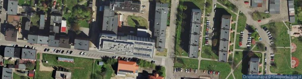 Zdjęcie satelitarne Szpital Miejski pw św. Łukasza - Piekarskie Centrum Medyczne