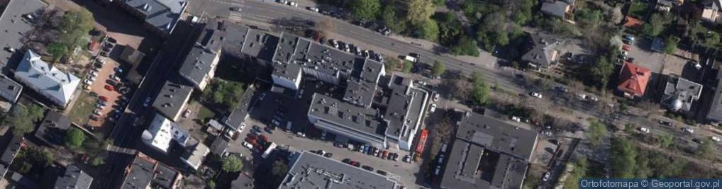 Zdjęcie satelitarne Szpital MSWiA