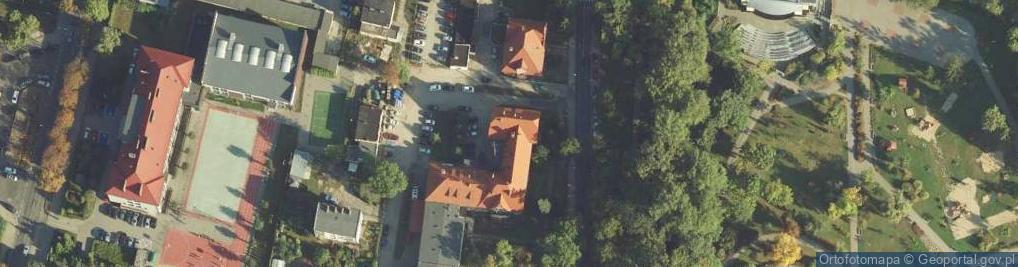 Zdjęcie satelitarne Szpital Powiatowy im. J. Strusia