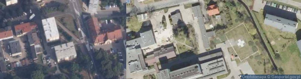 Zdjęcie satelitarne Szpital Powiatowy im. Jana Pawła II
