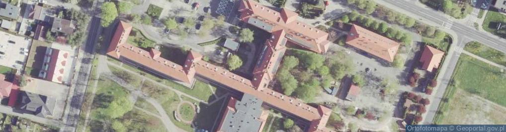 Zdjęcie satelitarne Szpital Powiatowy im. Jana Pawła II