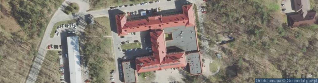Zdjęcie satelitarne Szpital powiatowy im. Marii Skłodowskiej-Curie