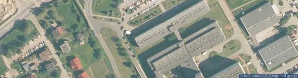 Zdjęcie satelitarne Szpital Powiatowy w Chrzanowie
