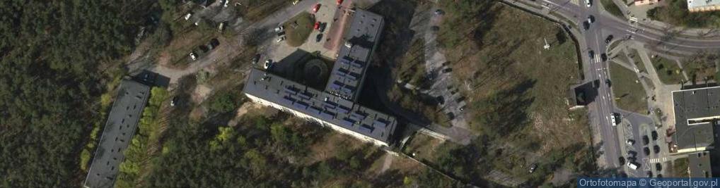 Zdjęcie satelitarne Szpital Powiatowy w Otwocku