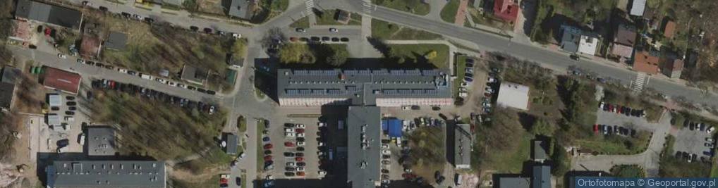 Zdjęcie satelitarne Szpital Powiatowy w Zawierciu