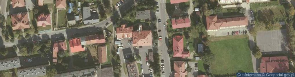 Zdjęcie satelitarne Szpital Powiatowy