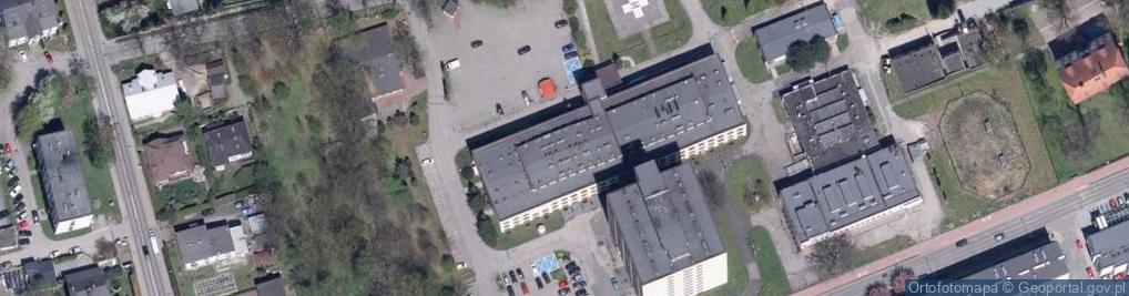 Zdjęcie satelitarne Szpital Pszczyna