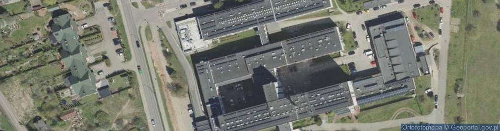 Zdjęcie satelitarne Szpital Wojewódzki im. dr. Ludwika Rydygiera w Suwałkach