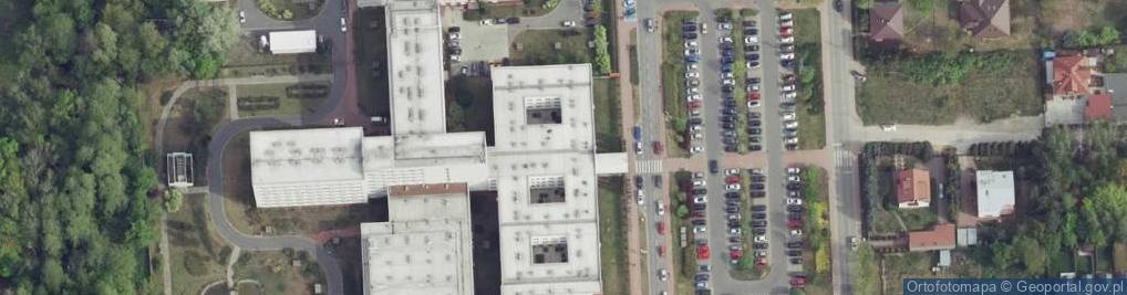 Zdjęcie satelitarne Szpital Zachodni Samodzielny Zespół Publicznych Zakładów Opieki Zdrowotnej