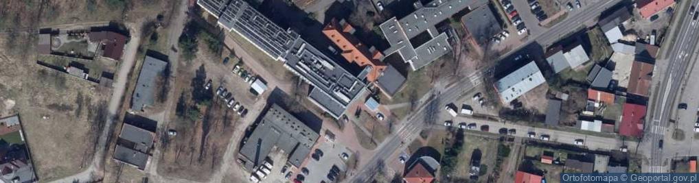 Zdjęcie satelitarne Szpital