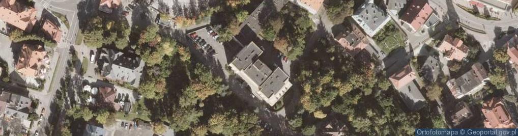 Zdjęcie satelitarne Szpital