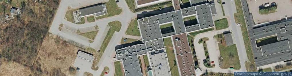 Zdjęcie satelitarne Szpital