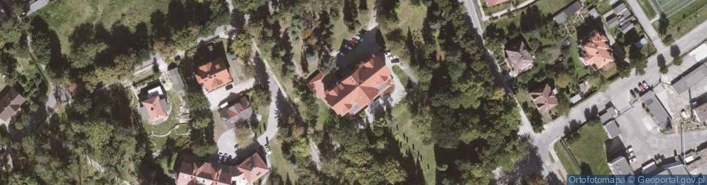 Zdjęcie satelitarne Uzdrowiskowy Szpital Kardiologiczny-ZDROWIE