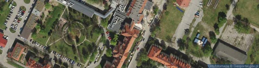 Zdjęcie satelitarne Wojewódzki Szpital Specjalistyczny im. Jerzego Gromkowskiego