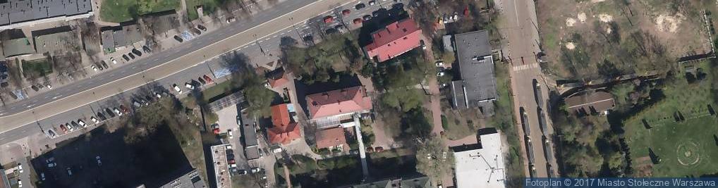 Zdjęcie satelitarne Wojewódzki Szpital Zakaźny w Warszawie