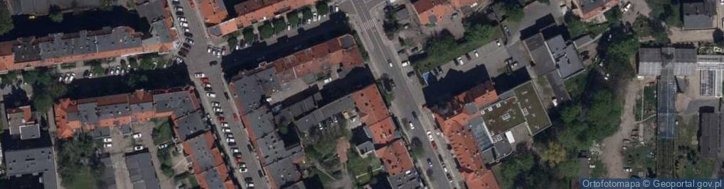 Zdjęcie satelitarne KKS Tora Legnica