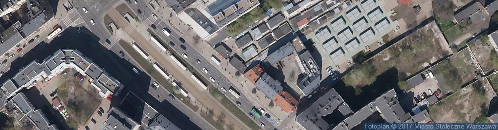 Zdjęcie satelitarne Bazar Różyckiego