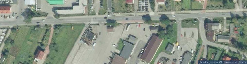 Zdjęcie satelitarne Plac targowy