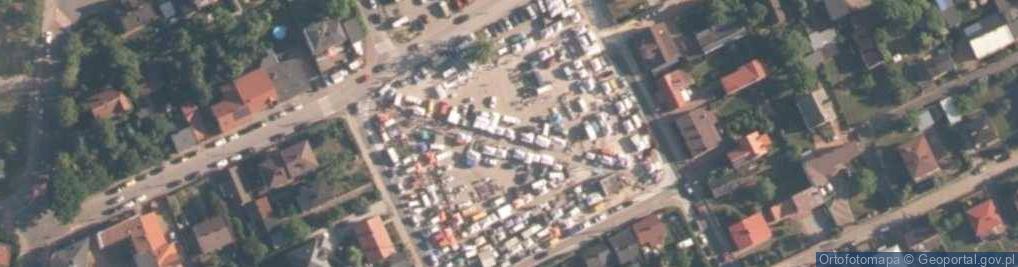 Zdjęcie satelitarne Rynek miejski