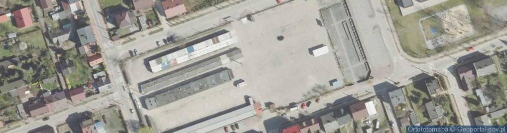 Zdjęcie satelitarne Targowiska miejskie Sp. z o.o.
