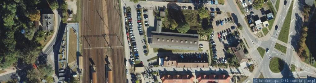 Zdjęcie satelitarne Targowisko