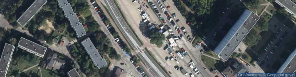 Zdjęcie satelitarne Targowisko