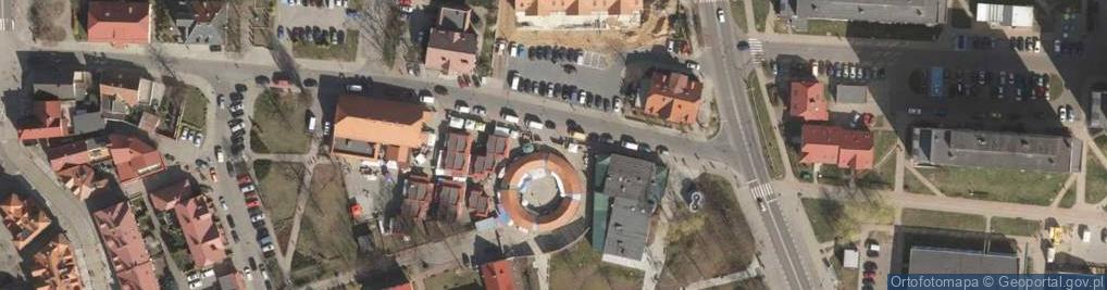 Zdjęcie satelitarne Targowisko