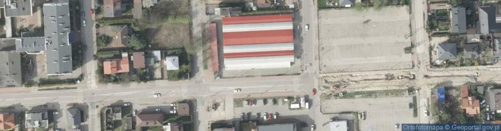 Zdjęcie satelitarne Targowisko