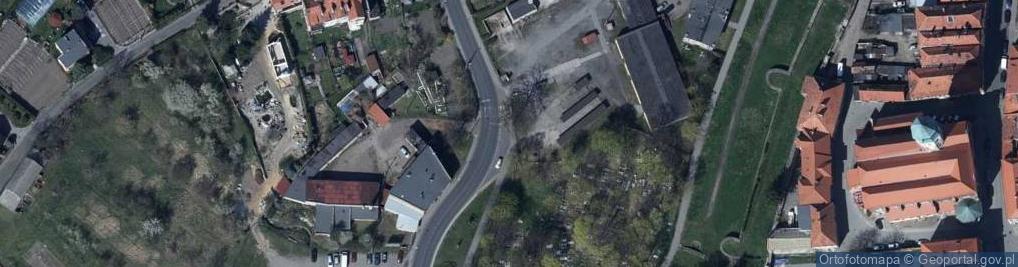 Zdjęcie satelitarne Targowisko