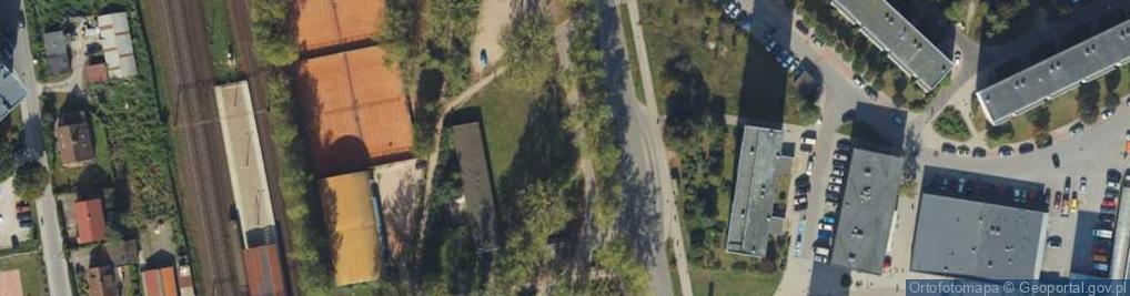 Zdjęcie satelitarne Targowisko