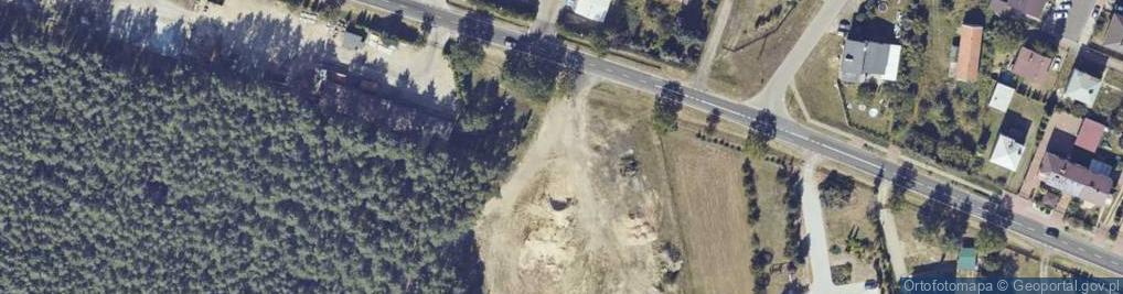 Zdjęcie satelitarne Targowisko