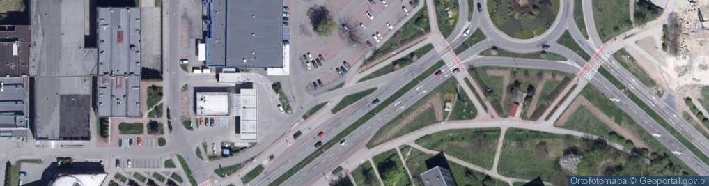Zdjęcie satelitarne Postój Taxi-Jastrzębie (Stacja paliw BP)