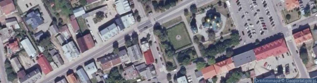 Zdjęcie satelitarne Postój TAXI