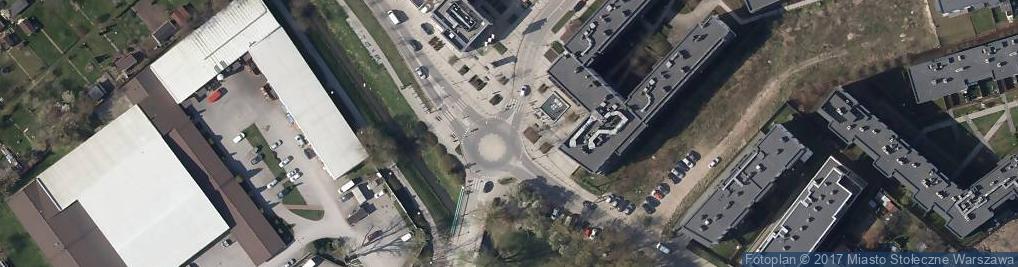 Zdjęcie satelitarne Warszawa Taxi Strefa 2