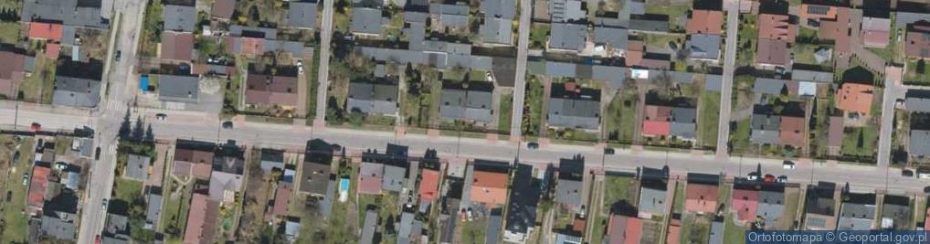 Zdjęcie satelitarne JUPI TAXI Tanie Taxi Tomaszów Mazowiecki