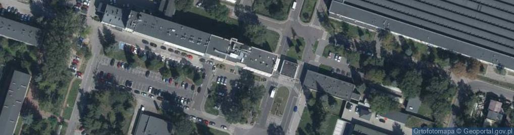 Zdjęcie satelitarne Akademickie Technikum Lotnictwa I Pożarnictwa